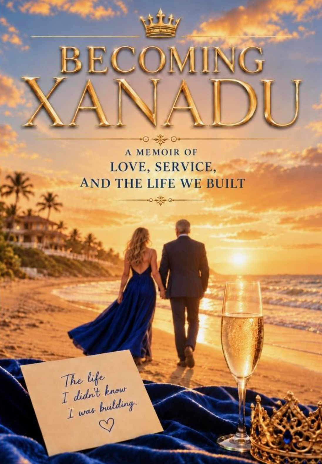 Becoming Xanadu: A Memoir of Love, Service, and the Life We Built, by Laurie "TheGirl Star" Knight — book cover